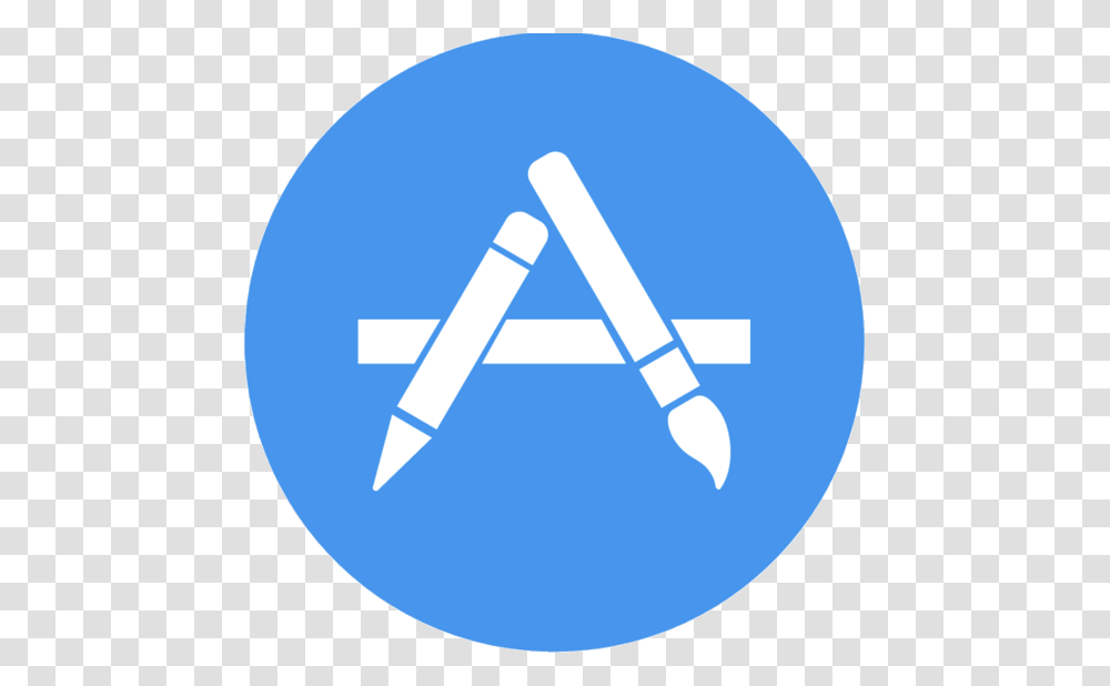 App Store Logo App Store Logo, Sign, Light Transparent Png