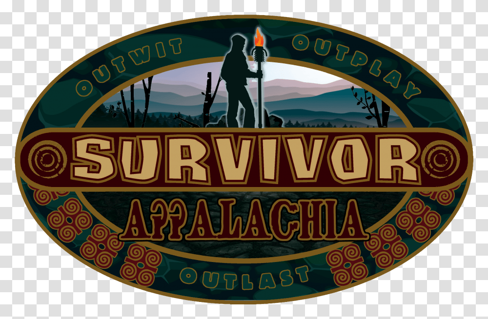 Appalachia Fanmade Logo Survivor One World, Person, Word, Crowd, Text Transparent Png