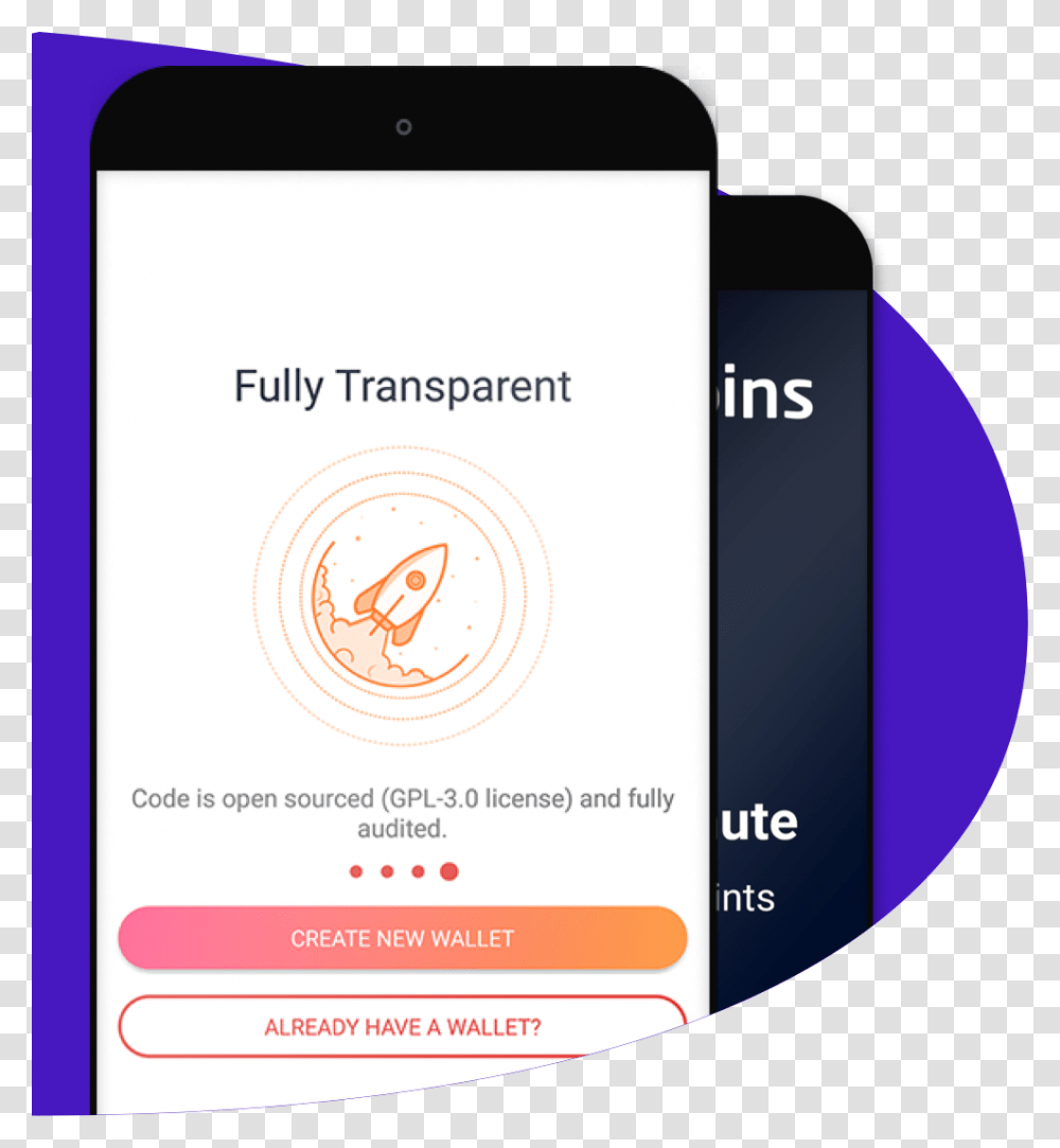Appcoins Wallet Mobile Phone, Label, Electronics, Paper Transparent Png