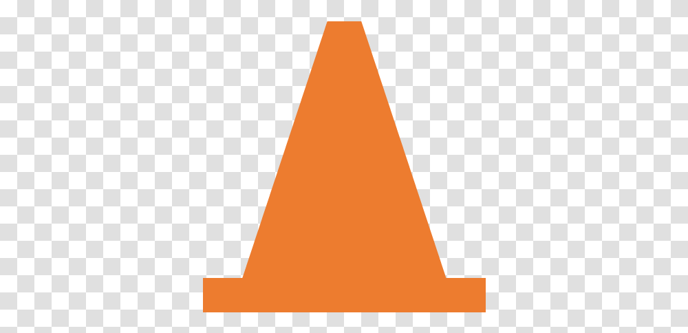 Appicns Vlc Icon Ico Or Icns Dot, Triangle, Cone, Hat, Clothing Transparent Png