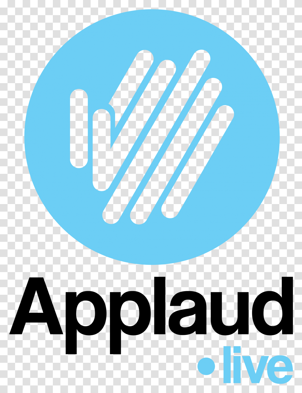Applaud Live, Logo, Trademark, Label Transparent Png