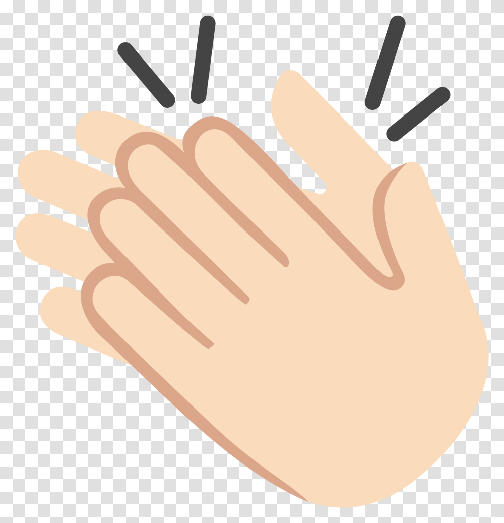 Applause Emoji Picture Clapping Emoji With Black Background, Hand, Toe, Diamond, Gemstone Transparent Png