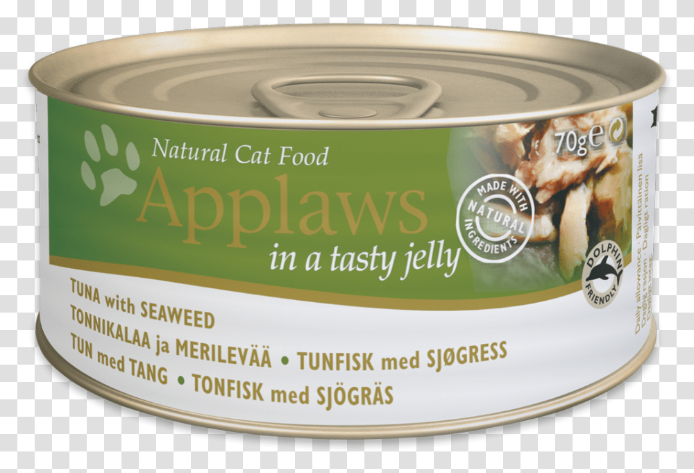 Applaws Jelly Tuna, Tin, Can, Canned Goods, Aluminium Transparent Png