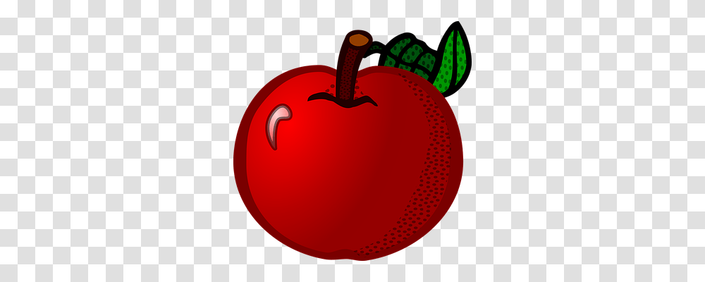 Apple Food, Plant, Fruit, Cherry Transparent Png