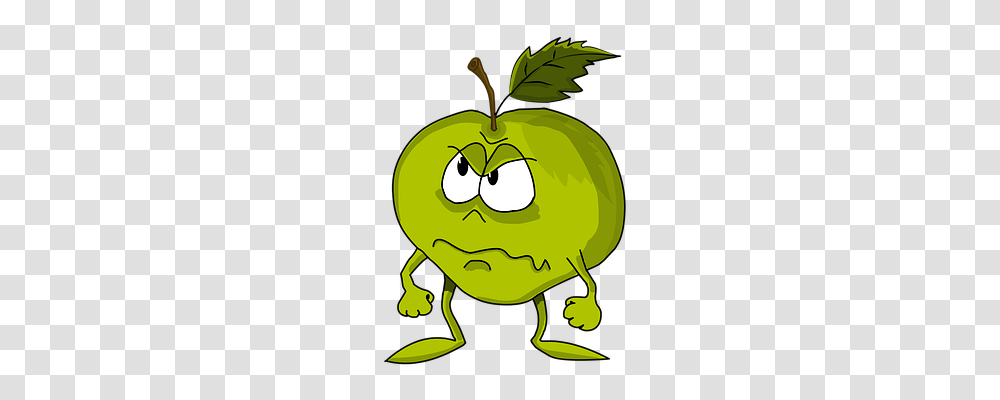 Apple Food, Green, Plant, Amphibian Transparent Png