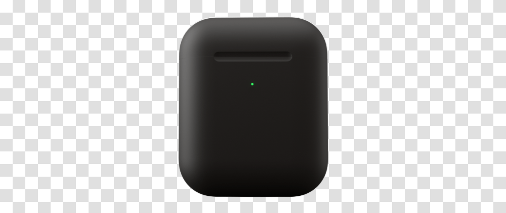 Apple Airpods Black Matte Wireless Charging Gadget, Electronics, Hardware, Mailbox, Letterbox Transparent Png