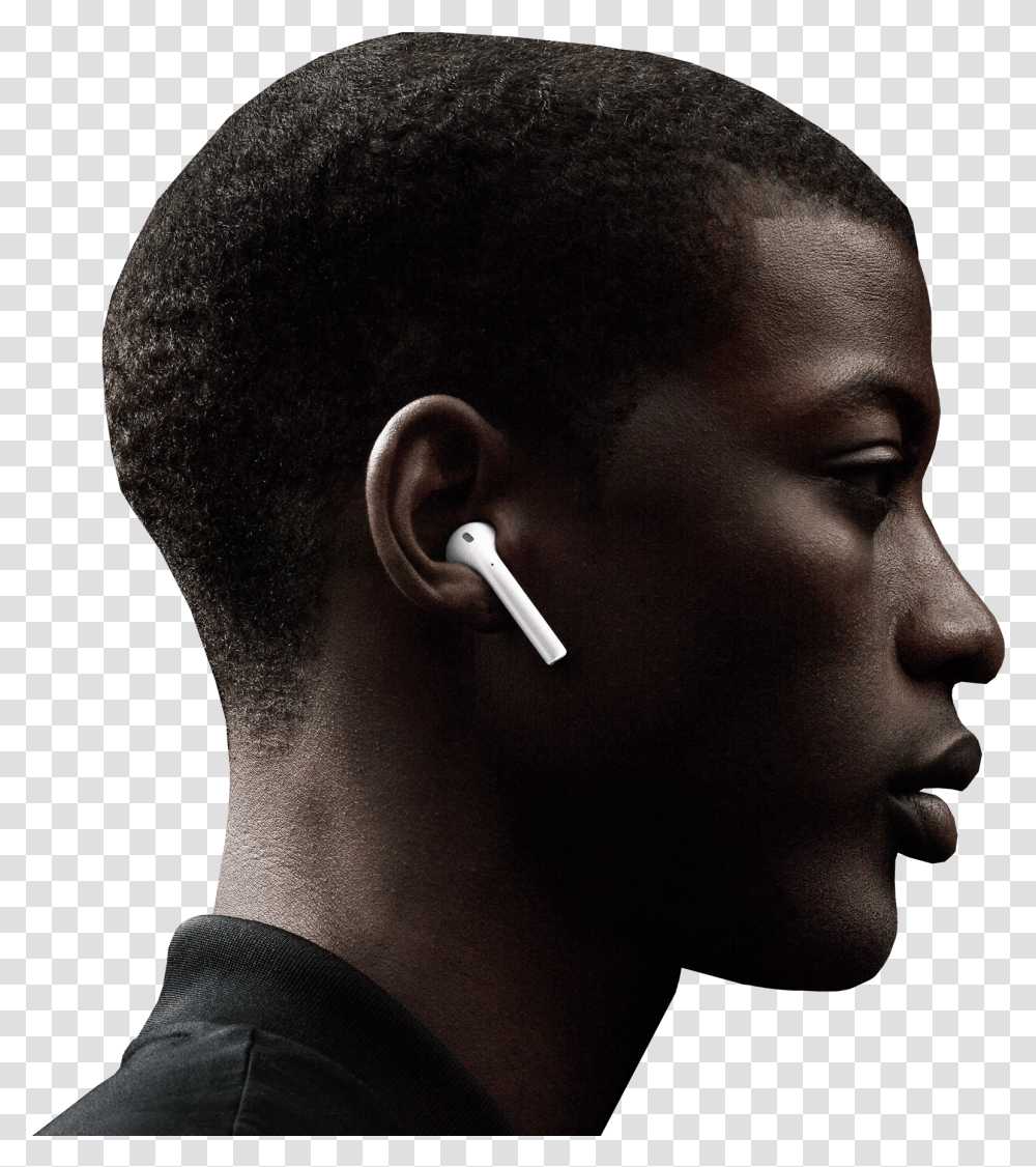Apple Airpods Pt, Head, Skin, Hair, Face Transparent Png