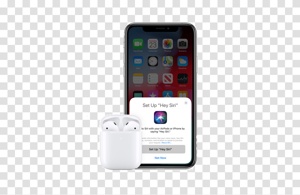 Apple Airpods - Spotify Everywhere Difference Between Airpods 1 Vs 2, Mobile Phone, Electronics, Cell Phone, Iphone Transparent Png
