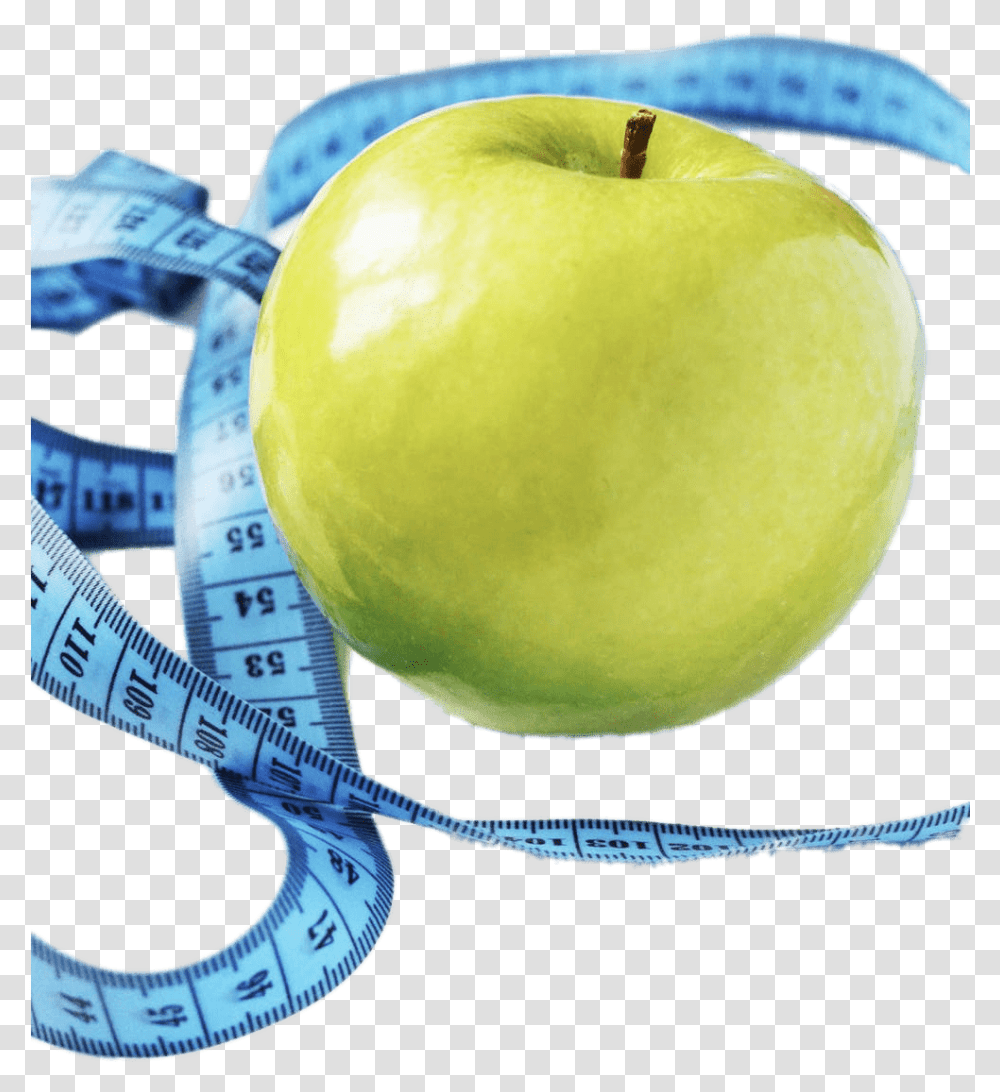 Apple And Measuring Tape Clip Arts Detox Fruit Background, Plant, Food, Plot, Peel Transparent Png