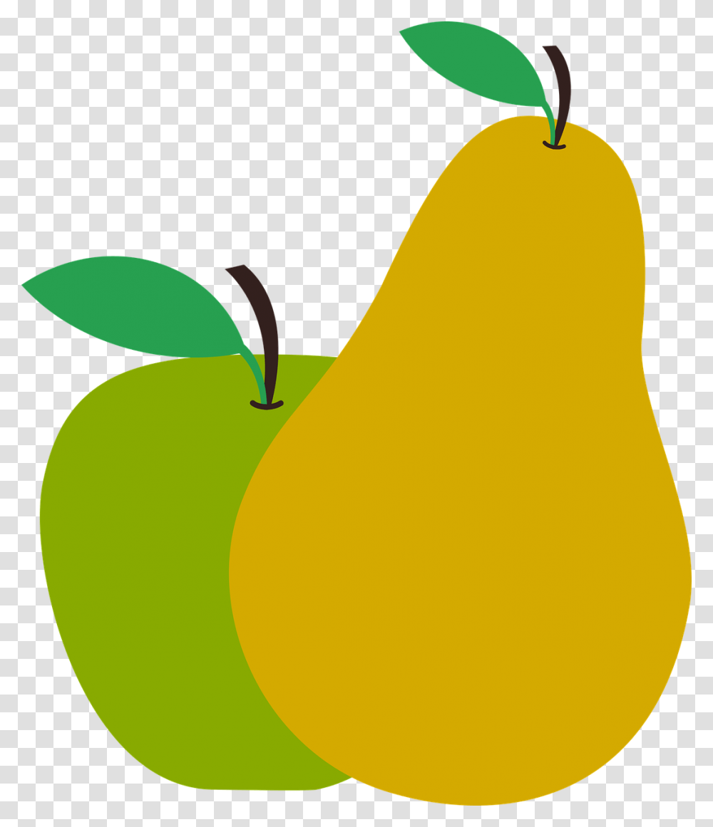 Apple And Pear Clipart, Tennis Ball, Sport, Sports, Plant Transparent Png