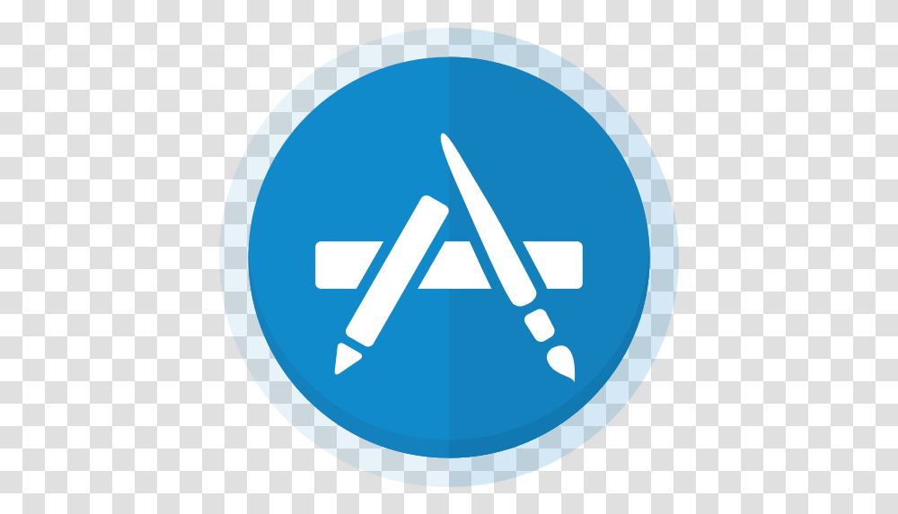 Apple App Store Apps Appstore Icon App Store Icon Circle, Symbol, Sign, Hand, Logo Transparent Png