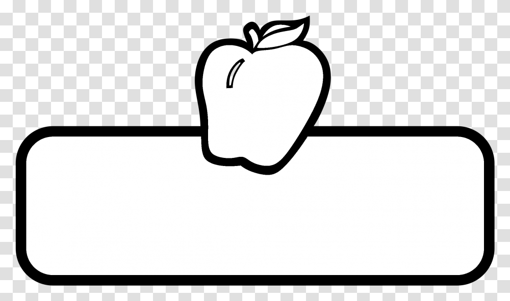 Apple Applebees Logo White, Plant, Food, Fruit Transparent Png