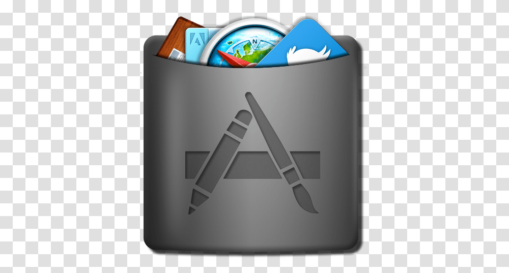Apple Applications Folder Icon App Folder Icon Mac, Tin, Appliance, Can, Trash Transparent Png