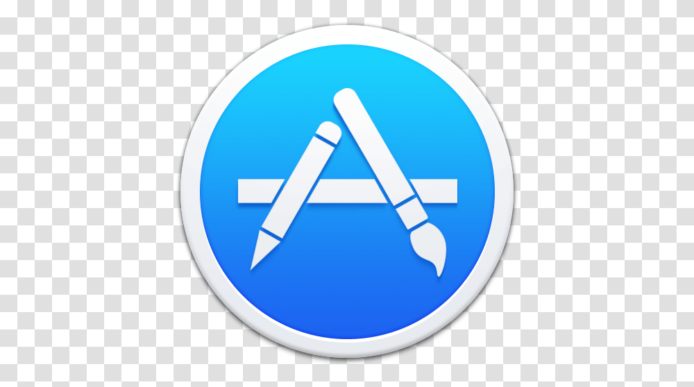 Apple Appstore Border Icon App Store Icon Round, Symbol, Text, Label, Hand Transparent Png