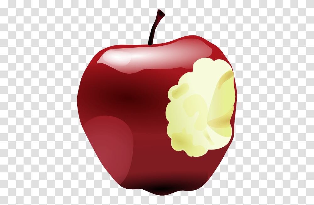 Apple Bite Clip Art, Plant, Food, Fruit, Ketchup Transparent Png