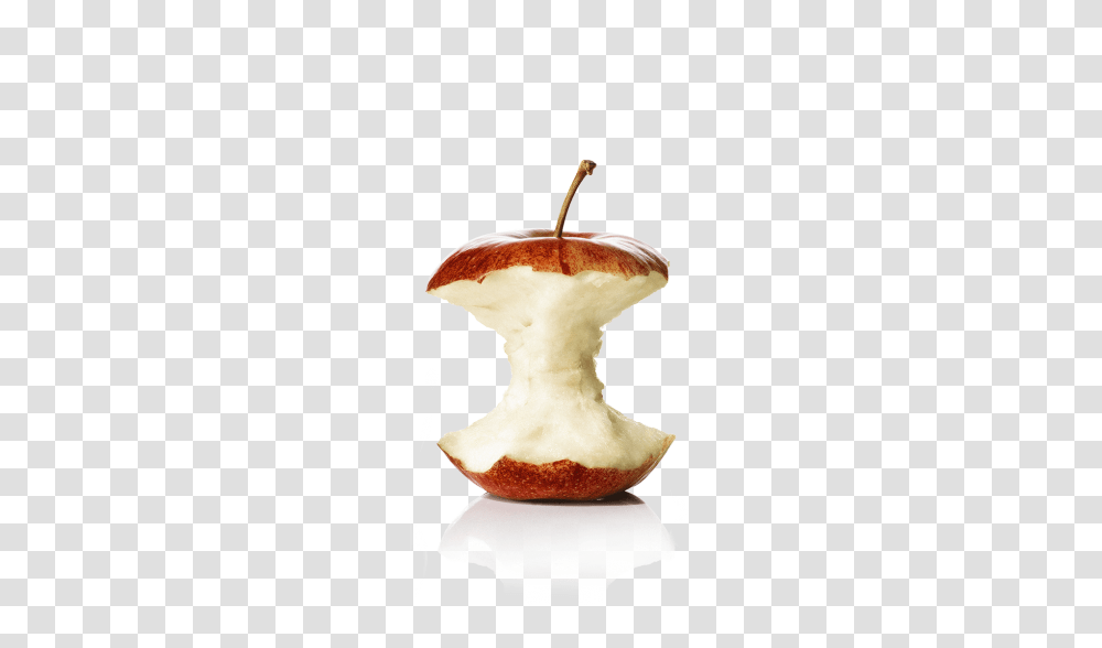 Apple Bitten Peel Full Size Download Seekpng Dessert, Fungus, Plant, Food, Sliced Transparent Png