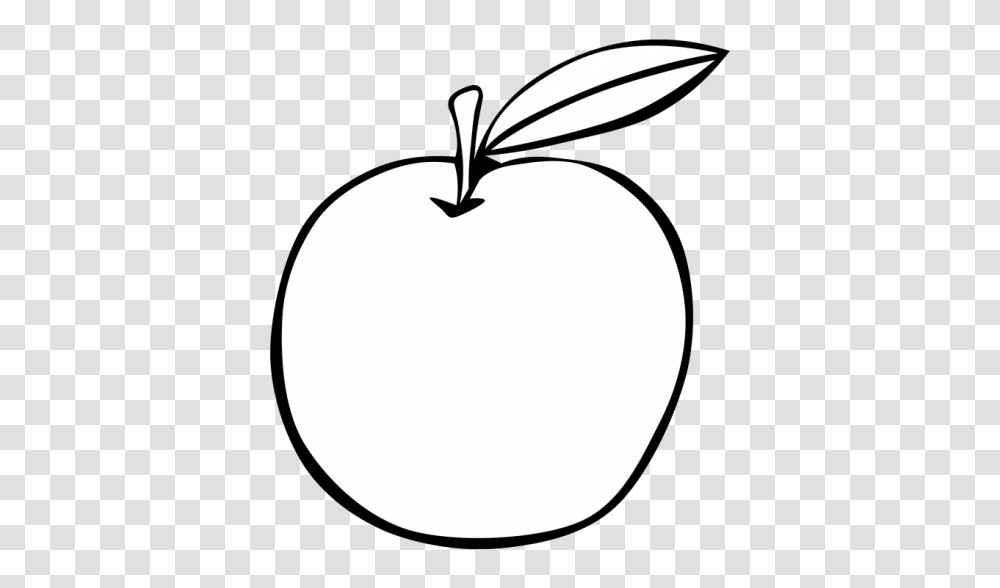 Apple Black And White Apple Black And White Apple Clip Art, Plant, Fruit, Food, Moon Transparent Png