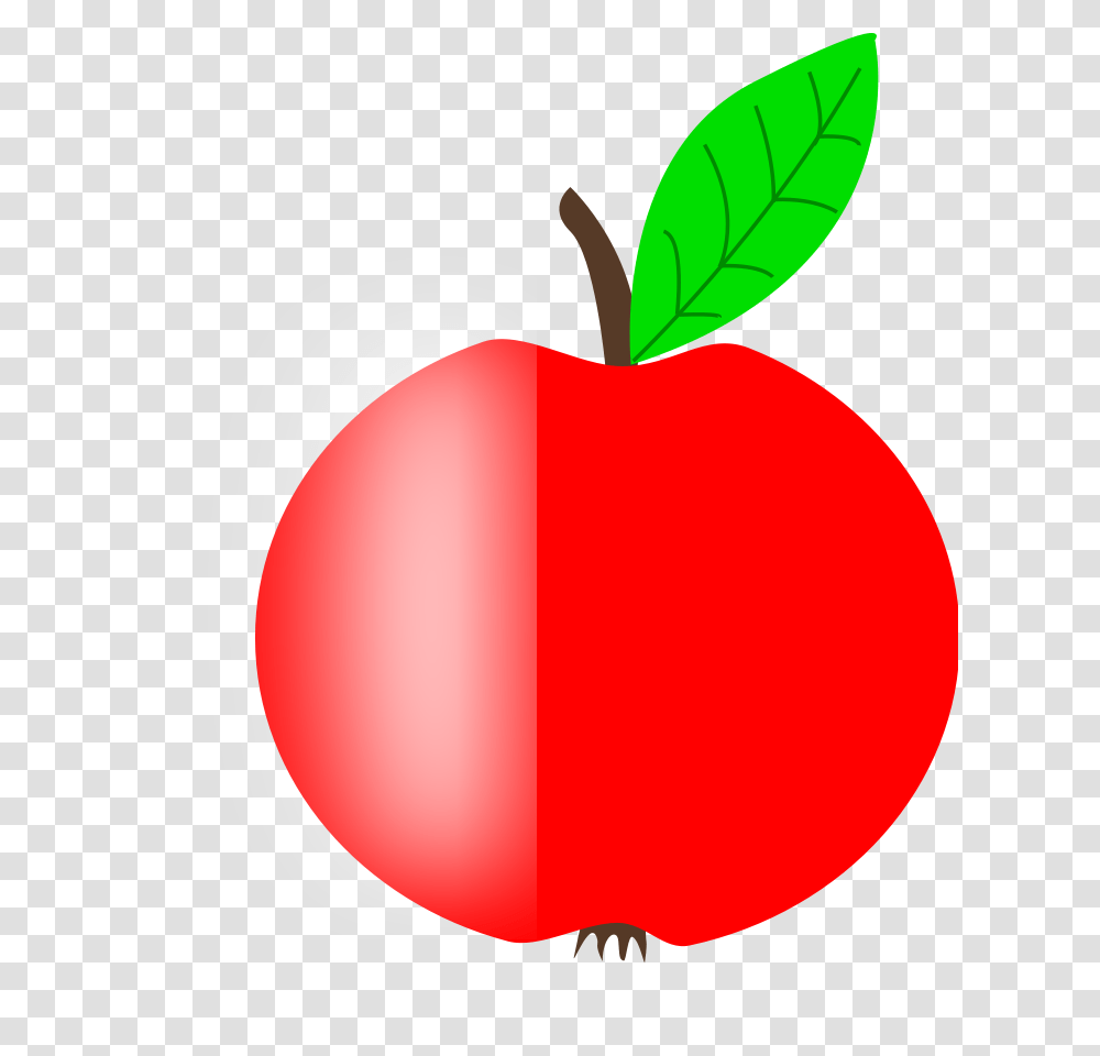 Apple Black And White Clipart Apple Clipart, Balloon, Plant, Fruit, Food Transparent Png