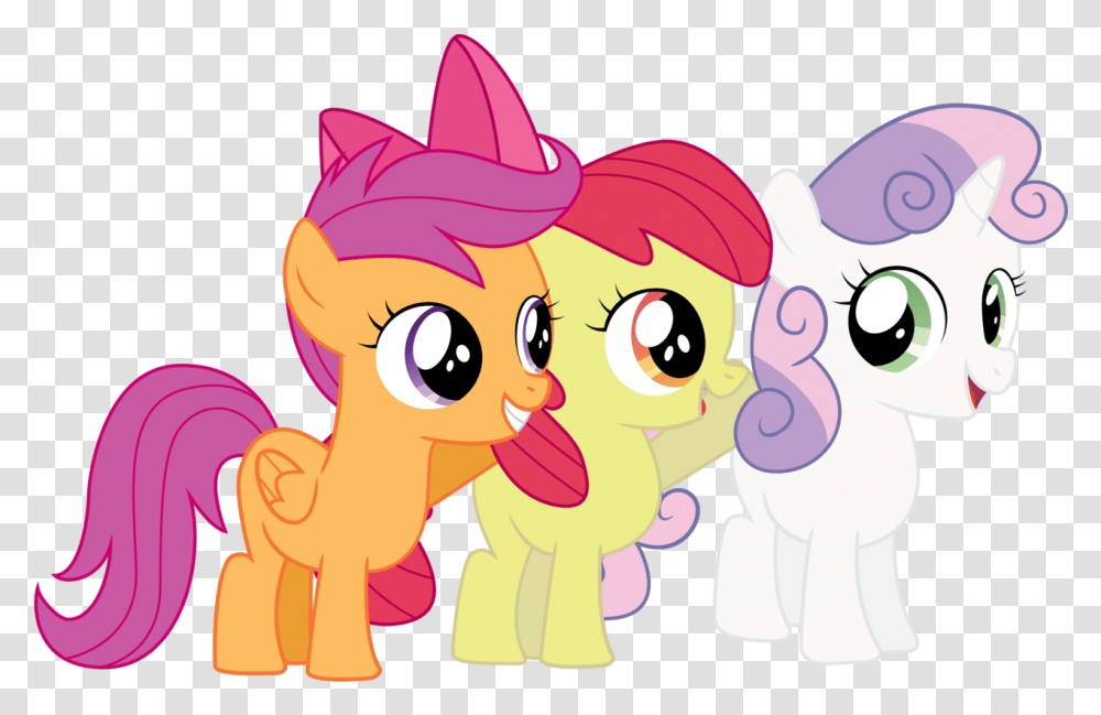 Apple Bloom Artistjoey Cutie Mark Crusaders Safe Apple Bloom Sweetie Belle And Scootaloo Vector, Graphics, Toy Transparent Png