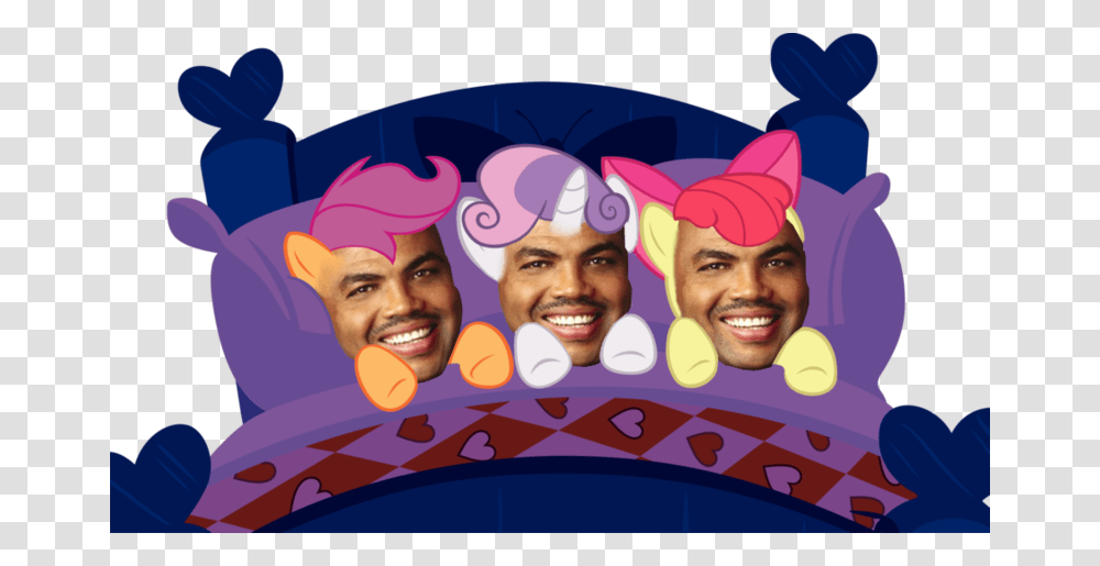 Apple Bloom Charles Barkley Cutie Mark Crusaders Cutie Mark Crusaders Sleeping, Advertisement, Poster, Collage, Person Transparent Png