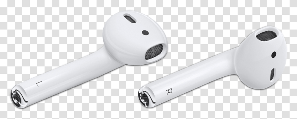 Apple Bluetooth Airpods White Airpods, Blow Dryer, Appliance, Hair Drier, Light Transparent Png