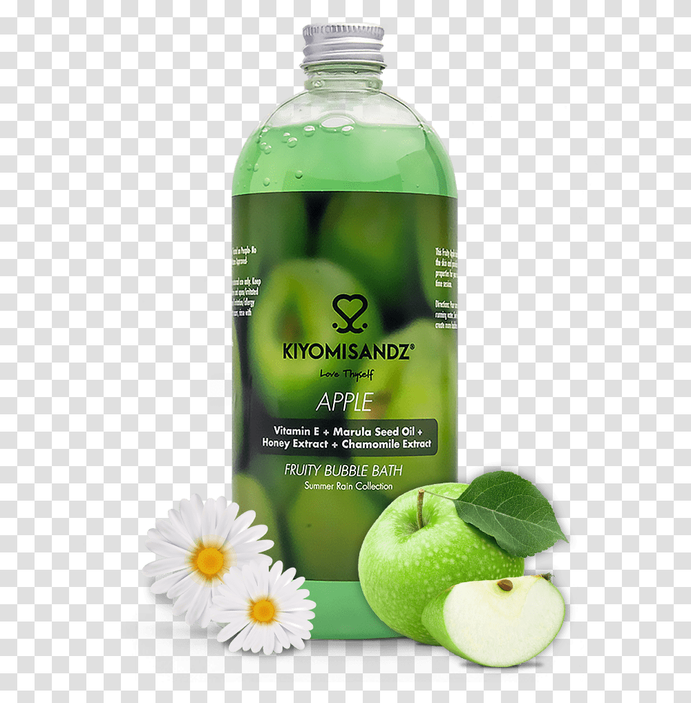 Apple Bubble Bath Fresh, Plant, Beverage, Shaker, Bottle Transparent Png