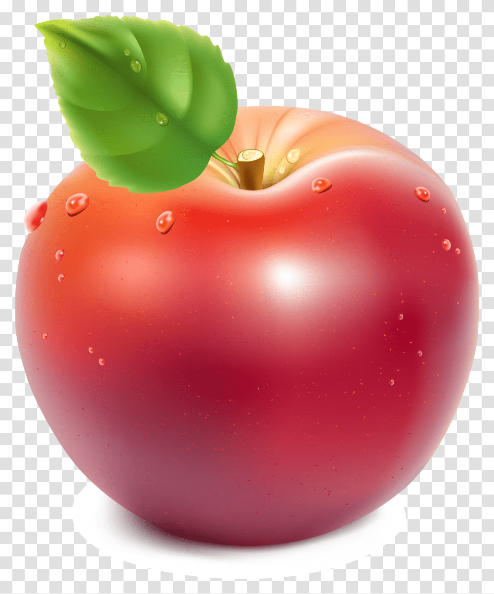 Apple Cartoon Manzanas Rojas Animadas, Plant, Fruit, Food, Egg Transparent Png