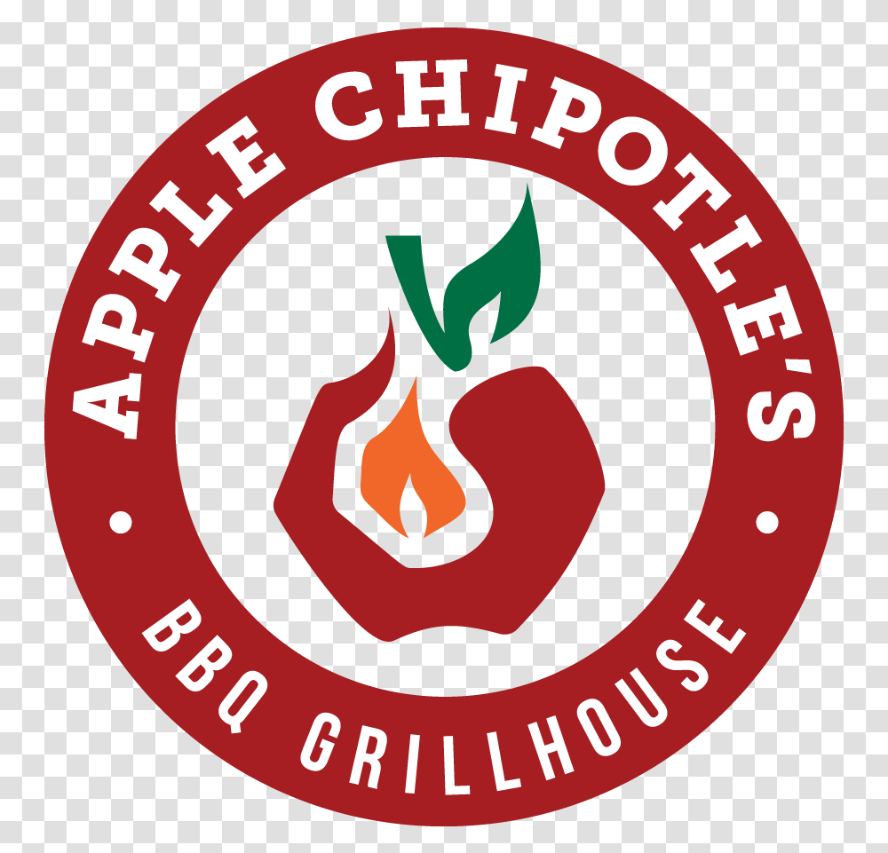 Apple Chipotles Bbq Grill House Cor Jesu College, Label, Text, Plant, Vegetable Transparent Png