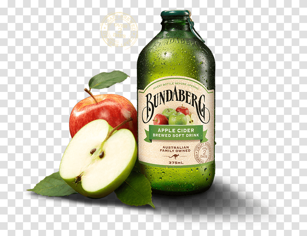 Apple Cider Soft Drink Bundaberg Apple Cider, Liquor, Alcohol, Beverage, Plant Transparent Png