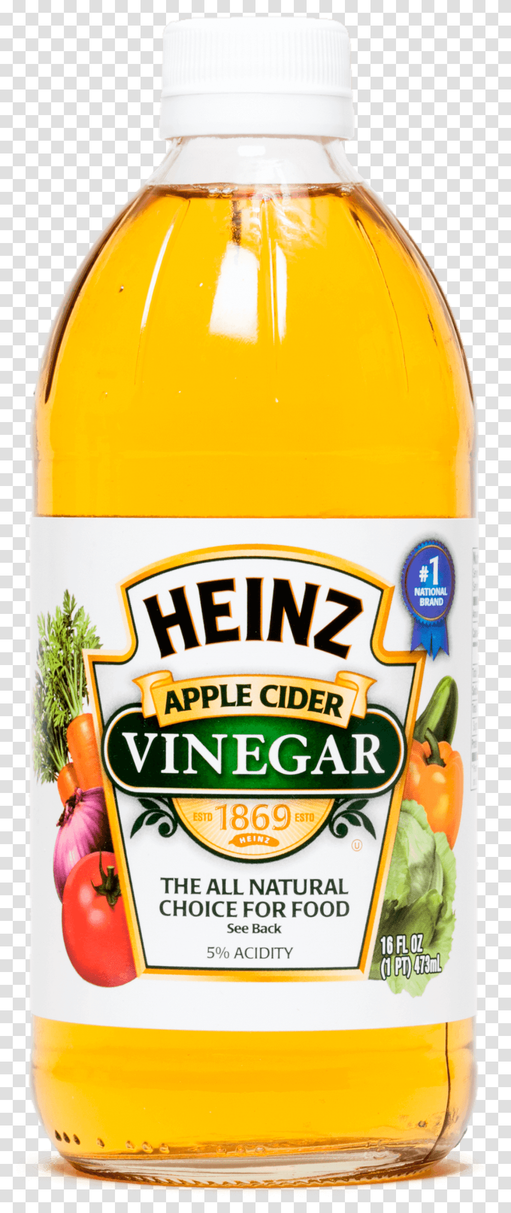 Apple Cider Vinegar Reviews & Ratings Cook's Illustrated Heinz Distilled White Vinegar, Beverage, Label, Text, Alcohol Transparent Png
