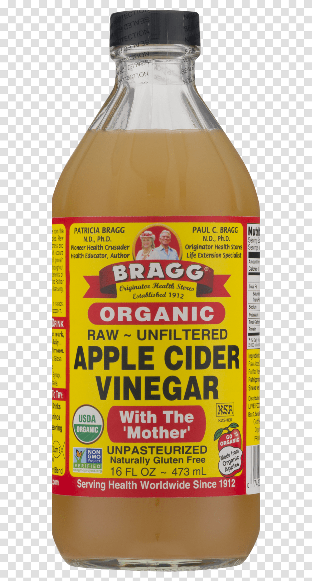 Apple Cider Vinegar Usa, Label, Mayonnaise, Food Transparent Png
