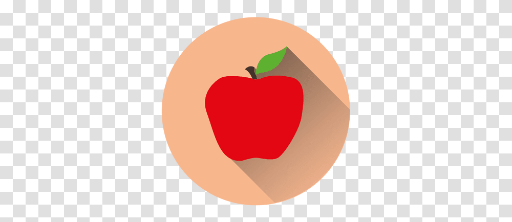 Apple Circle Icon & Svg Vector File Mcintosh, Plant, Fruit, Food Transparent Png