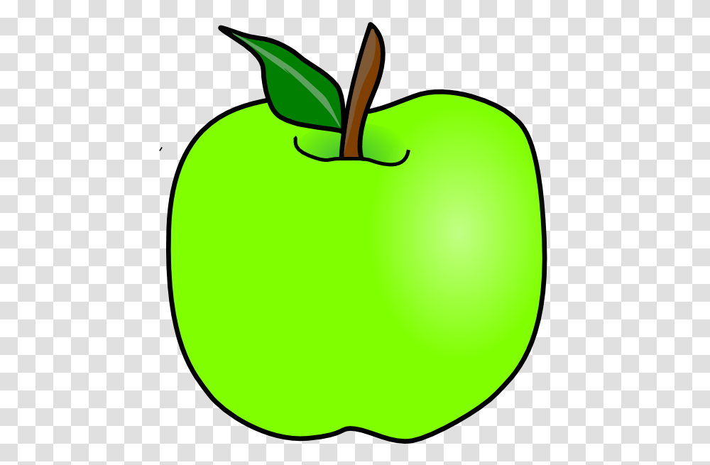 Apple Clip Art Green Apple Vector Clip Art Green Green Apple Clipart Free, Plant, Tennis Ball, Sport, Sports Transparent Png