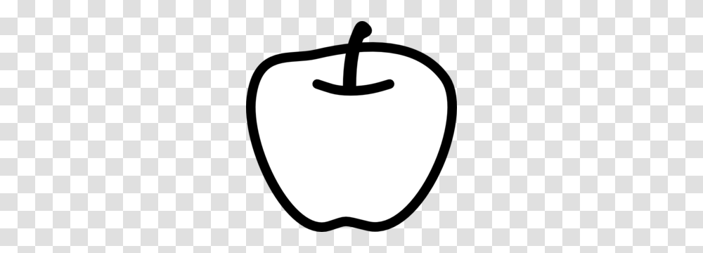 Apple Clipart Black And White, Plant, Moon, Astronomy, Outdoors Transparent Png