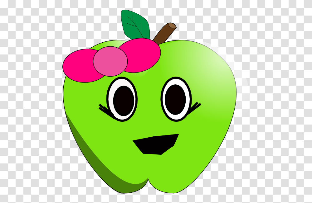 Apple Clipart Little Apple Cute Apple Clipart Clip Art Cute Apple, Green, Plant, Food, Fruit Transparent Png