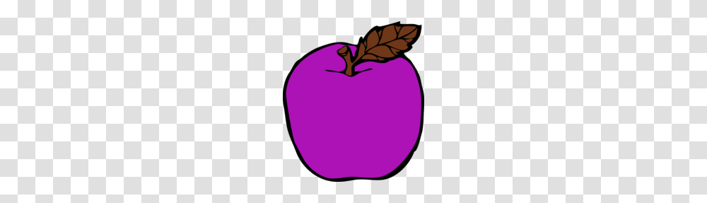Apple Clipart Purple, Plant, Fruit, Food, Balloon Transparent Png