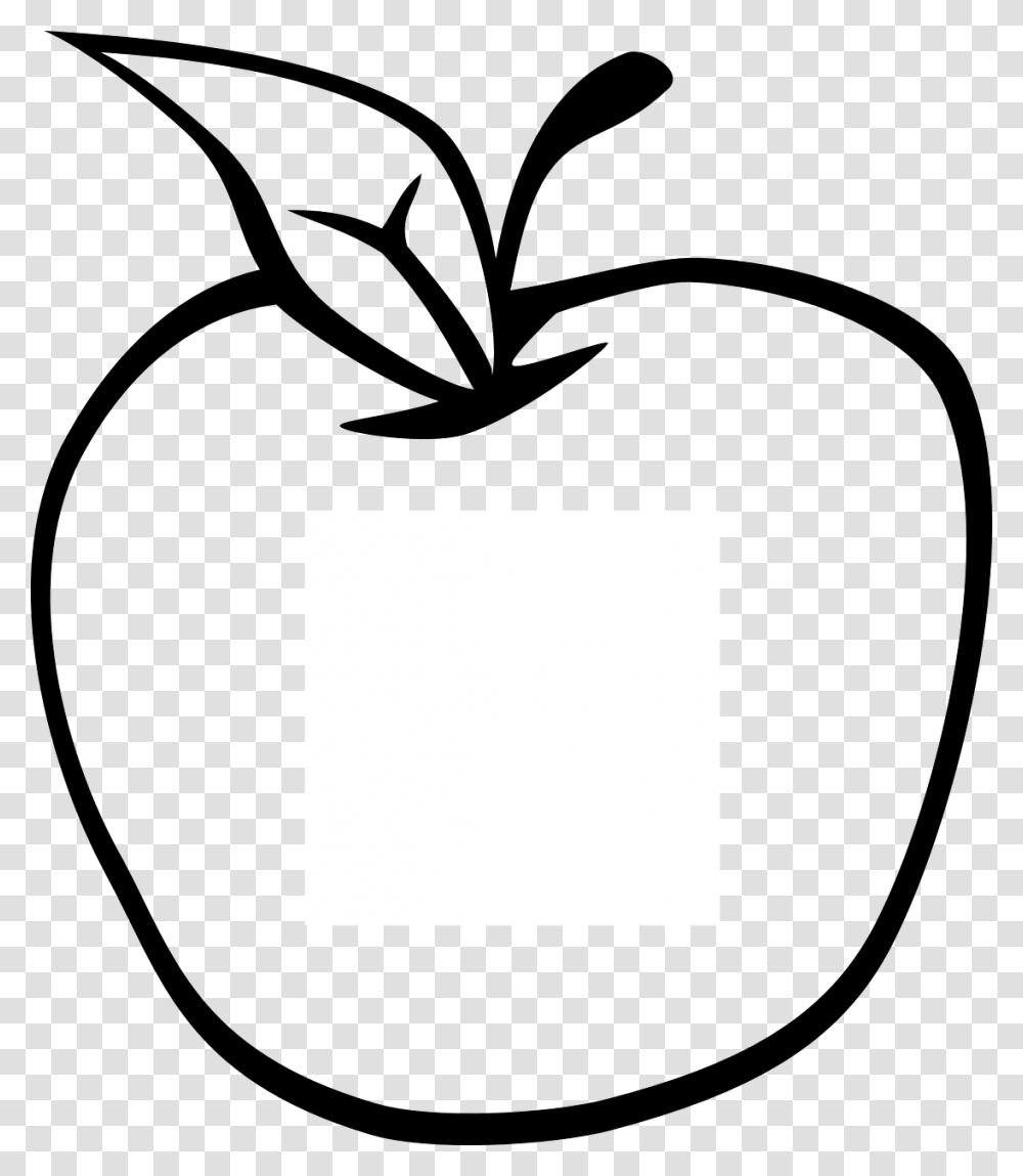Apple Cliparts Apple Clipart In Black And White, Texture, Business Card, Paper Transparent Png