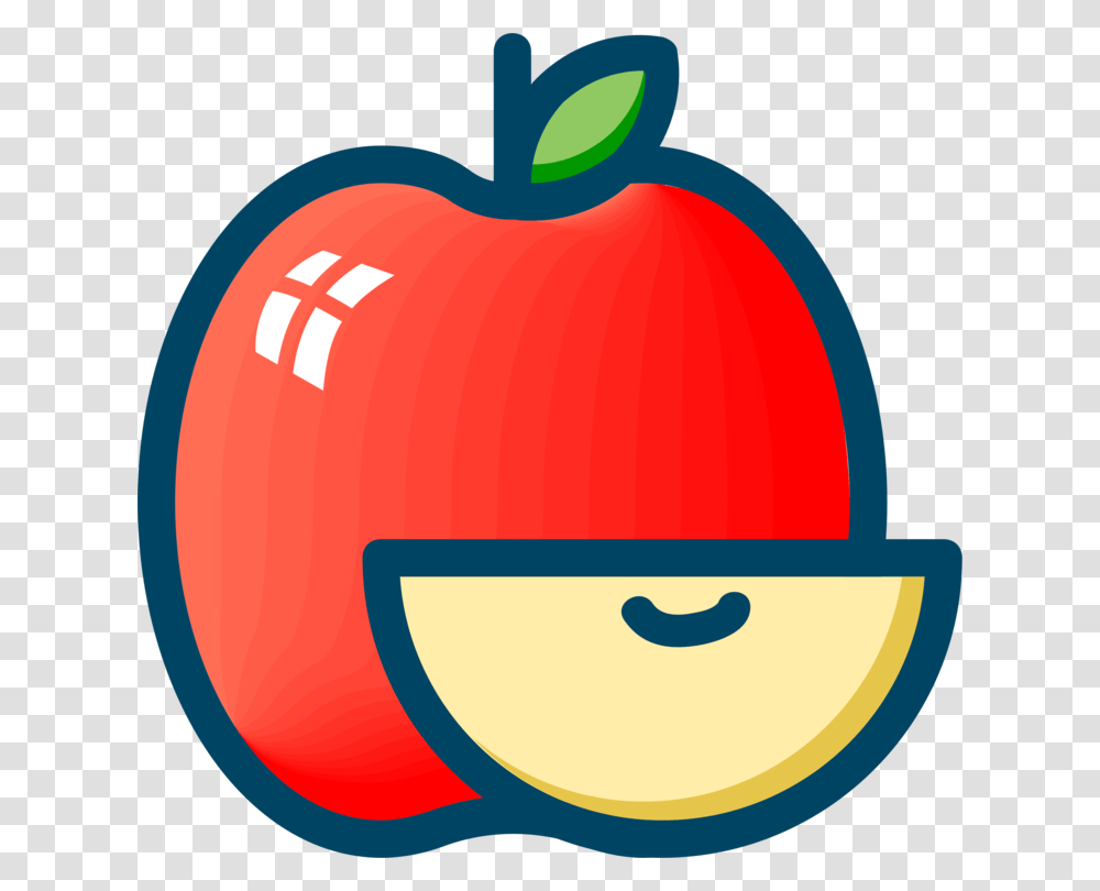 Apple Computer Icons Slice Fruit, Label, Plant Transparent Png