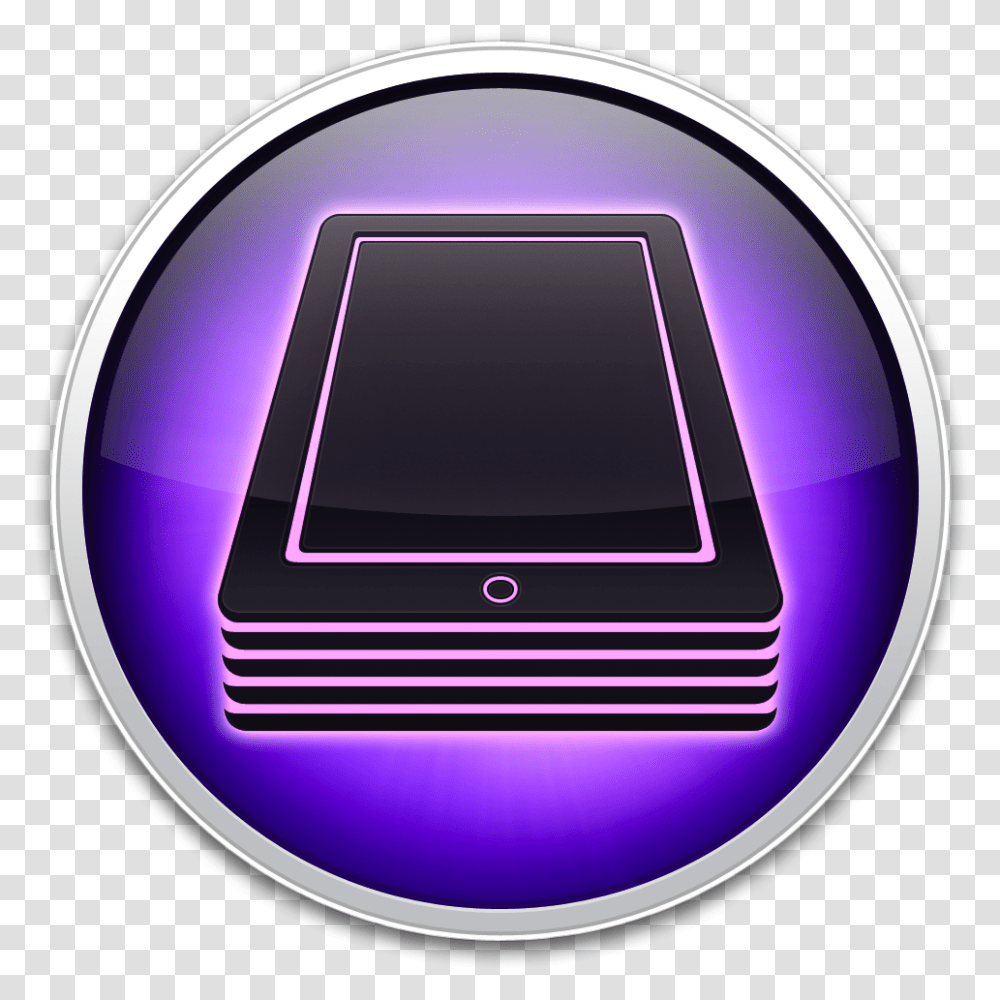 Apple Configurator Apple Configurator 2 Icon, Sphere, Purple, Disk, Electronics Transparent Png