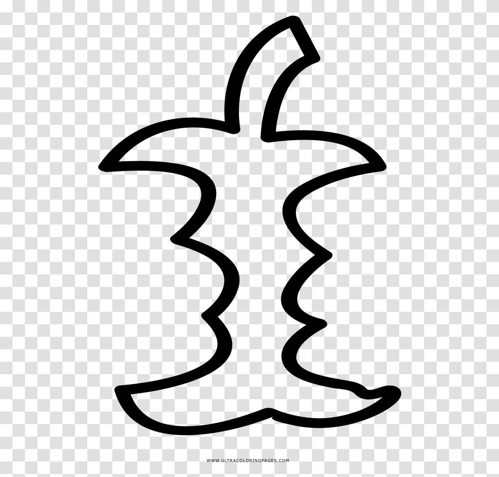 Apple Core Coloring, Gray, World Of Warcraft Transparent Png