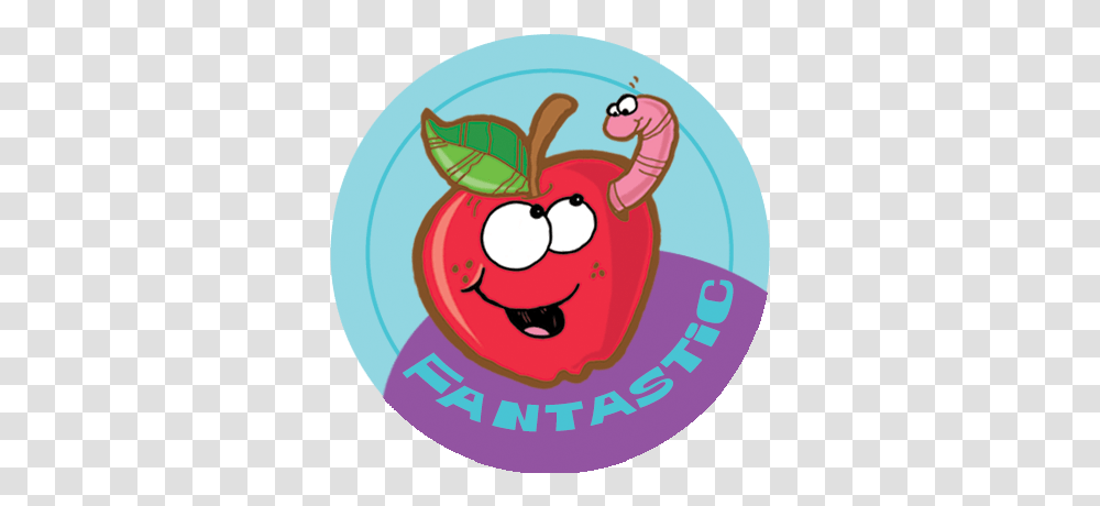 Apple Dr Stinky Scratch Nsniff Stickers Cartoon, Plant, Text, Food, Fruit Transparent Png