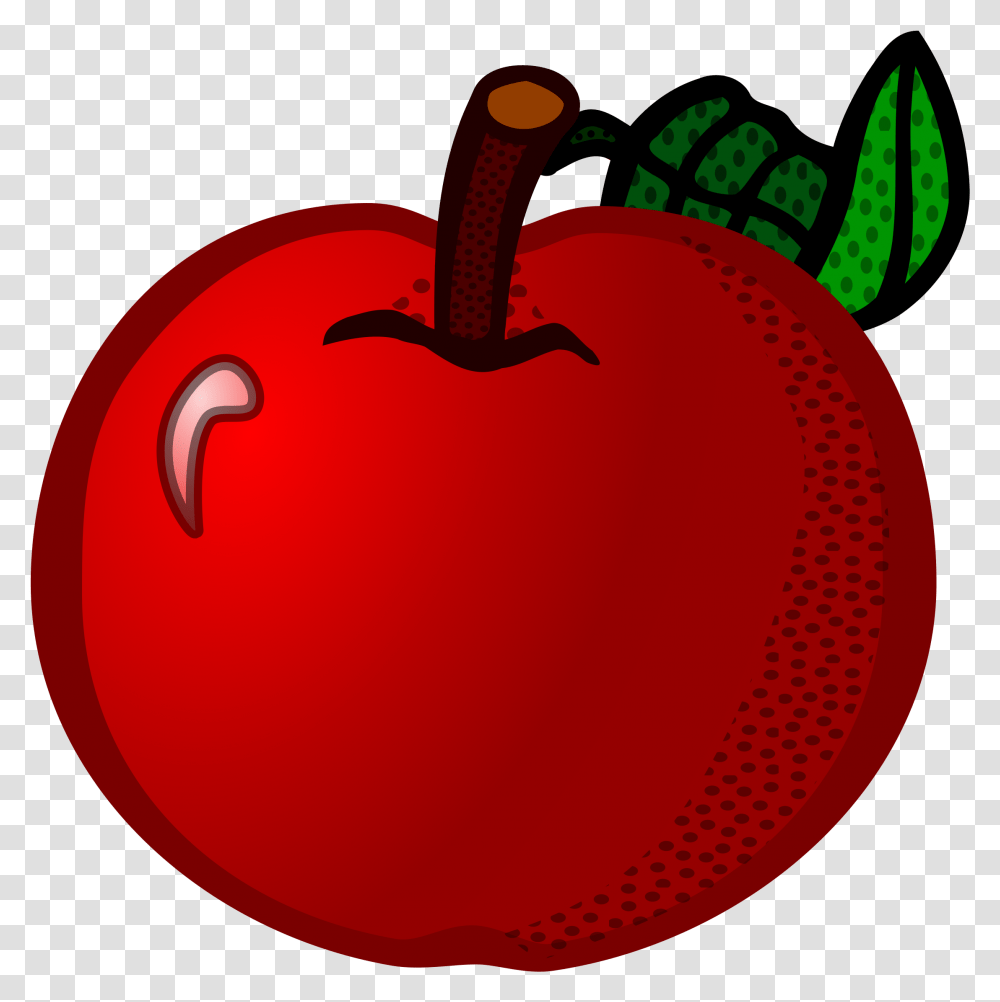 Apple Drawing Coloured Images Of Apple, Plant, Fruit, Food, Cherry Transparent Png