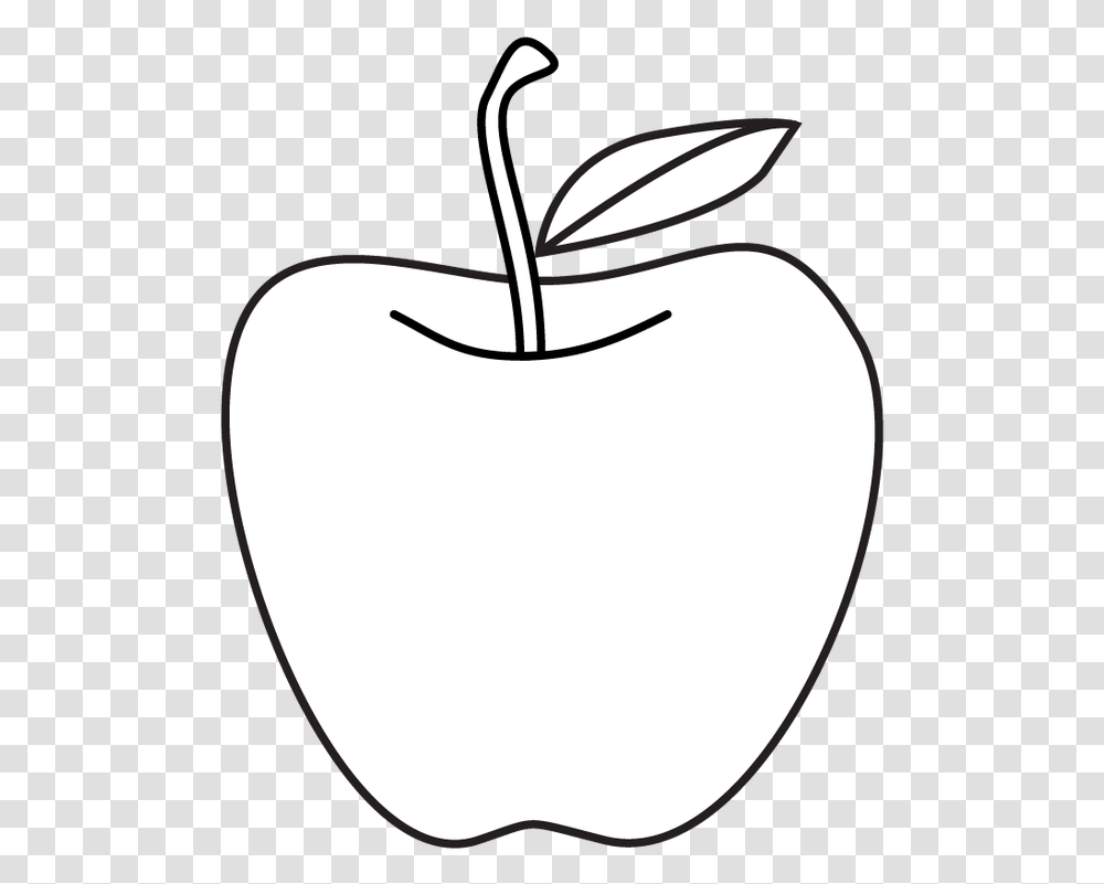 Apple Drawing Files Apple Line Drawing, Plant, Fruit, Food, Lamp Transparent Png