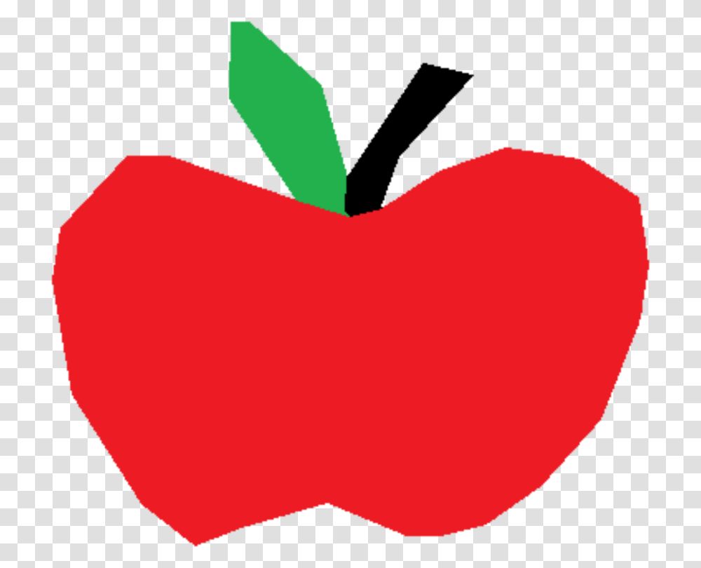 Apple Drawing Red Painting, Heart, Cushion, Pillow, Bag Transparent Png