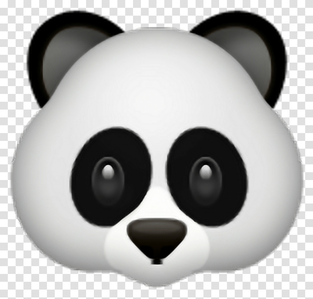 Apple Emoji Panda Download Panda Emoji Background, Mouse, Computer, Electronics, Plush Transparent Png