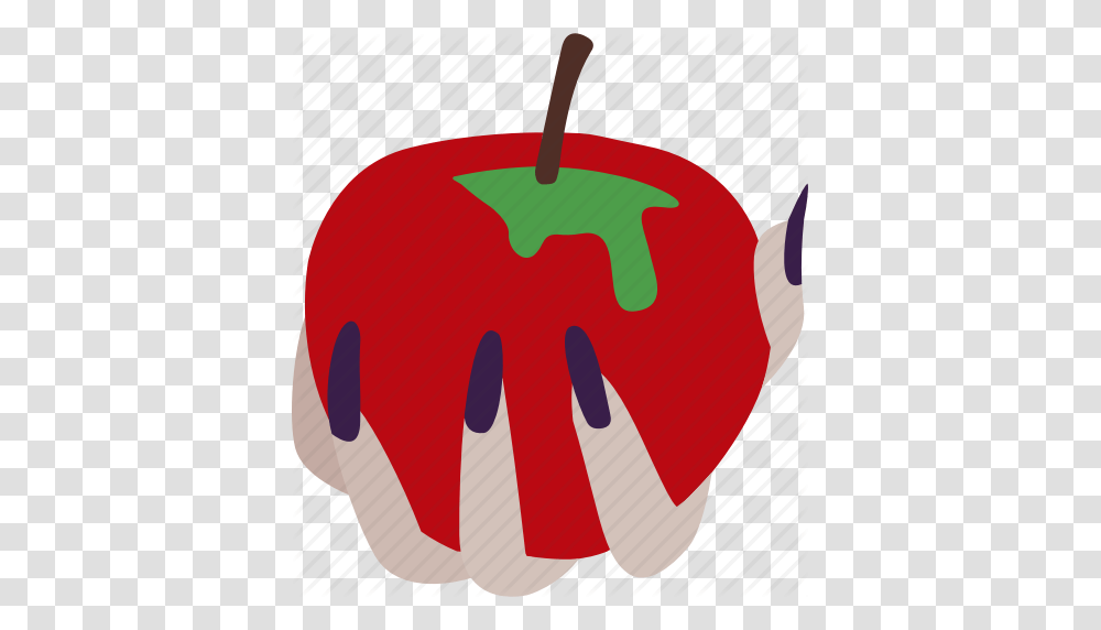 Apple Fairytale Poison Poison Apple Snow White Temptation, Plant, Food, Hand, Fruit Transparent Png