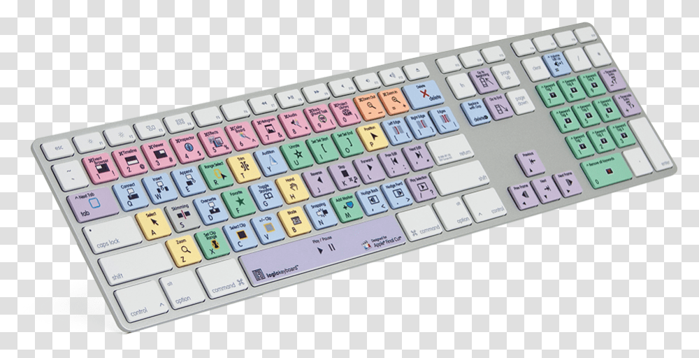 Apple Final Cut Pro Keyboard, Computer Keyboard, Computer Hardware, Electronics, Game Transparent Png