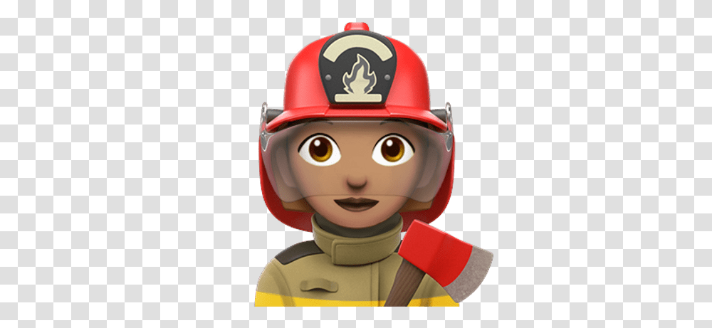 Apple Fireman Emoji Apple Gender Neutral Emojis, Helmet, Clothing, Apparel, Toy Transparent Png
