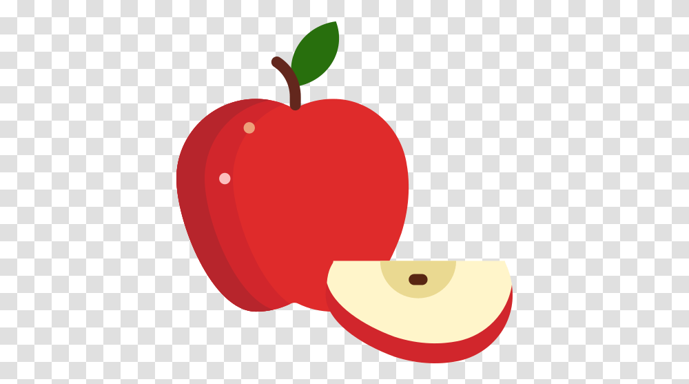 Apple Food Fruit Fruits Icon Fruits And Vegetables Vector Gif, Plant, Sliced Transparent Png