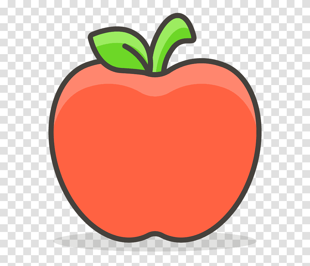 Apple Free Icon Of 780 Vector Emoji Red, Plant, Food, Fruit, Vegetable Transparent Png